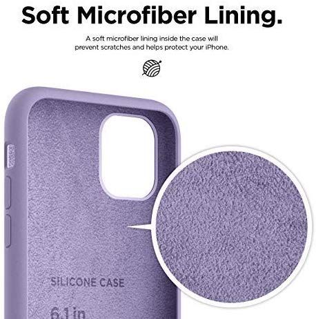 Чехол Elago Silicone Lavender для iPhone 11