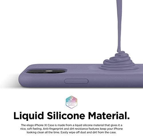 Чохол Elago Silicone Lavender Grey для iPhone 11