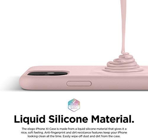 Чехол Elago Silicone Lovely Pink для iPhone 11