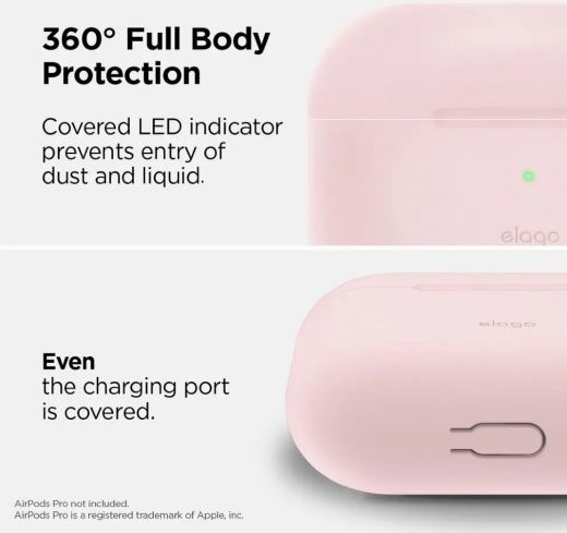 Чохол Elago Hang Original Case Pink (EAPPOR-HANG-PK) для Airpods Pro