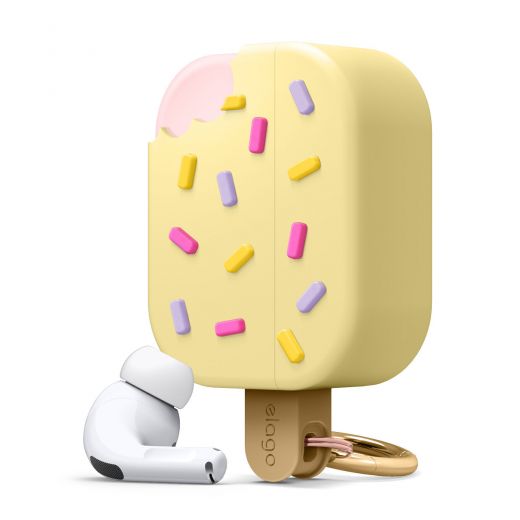 Силіконовий чохол Elago Ice Cream Case Yellow для AirPods 3