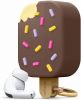 Чехол Elago Ice Cream Case Chocolate (EAPP-ICE-DBR) для Airpods Pro