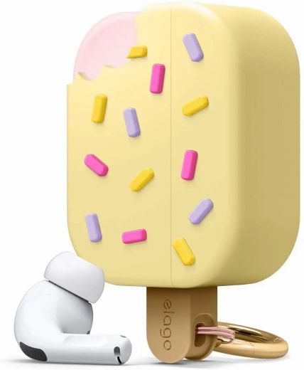 Чехол Elago Ice Cream Case Vanilla (EAPP-ICE-YE) для Airpods Pro