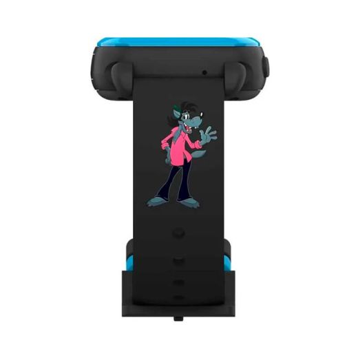 Детские смарт-часы Elari KidPhone NyPogodi Black с GPS-трекером (KP-NP-BP)