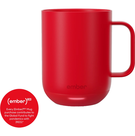 Розумна чашка з підігрівом Ember Smart Mug 2 (295 мл.) Red