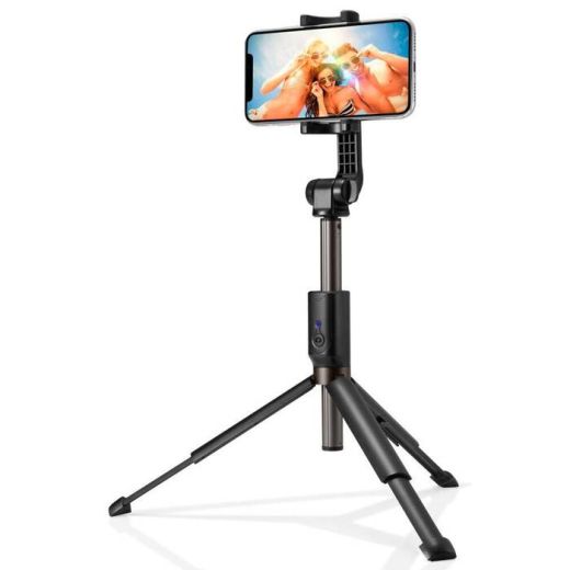 Монопод Spigen S540W Selfie Stick Tripod Black (000SS24111)