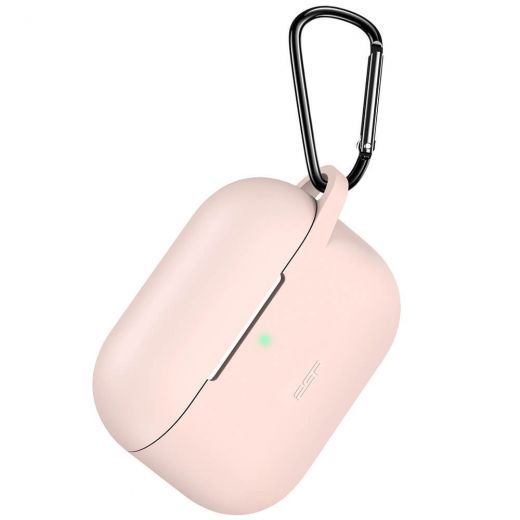 Силиконовый чехол с карабином ESR Bounce Series Pink для AirPods Pro
