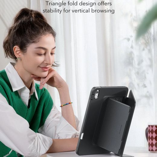 Чохол ESR Flip Magnetic Case with Pencil Holder Sky Blue для iPad Air 13” M2 | M3 (2024 | 2025) (1B21500203)