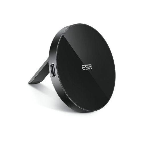 Беспроводная зарядка с подставкой ESR HaloLock MagSafe Wireless Charger with Stand Black