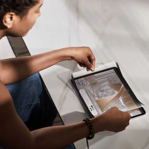 Магнитная матовая пленка для рисования ESR Paper-Feel Magnetic Screen Protector для iPad Pro 12.9'' M1 | M2 (2020 | 2021 | 2022)