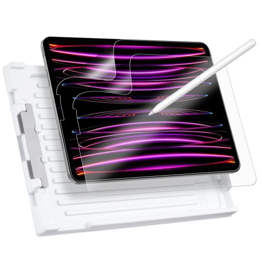 Захисна плівка матова для малювання ESR Paper-Feel Screen Protector для iPad Pro 12.9'' M1 | M2 (2020 | 2021 | 2022)
