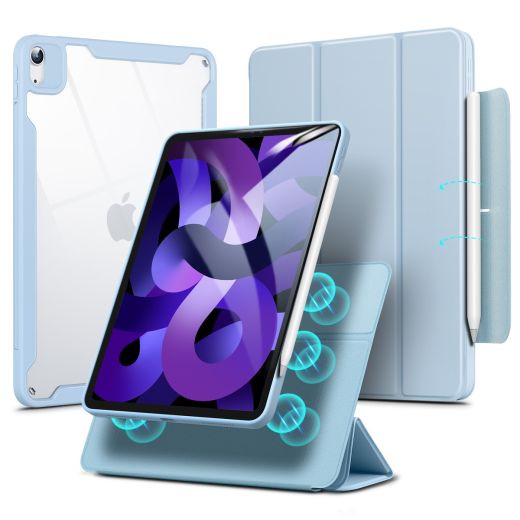 Чохол ESR Rebound Hybrid Case 360 Sky Blue для iPad Air 10.9" 4 | 5 M1 Chip (2022 | 2020) | iPad Pro 11" M1 | M2 Chip (2021 | 2022)