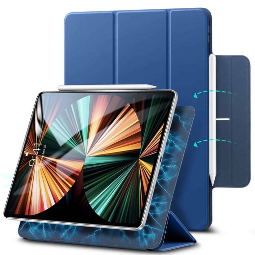 Чохол ESR Rebound Magnetic Smart Case Navy Blue для iPad Pro 11" M1 | M2 (2022 | 2021 | 2020)