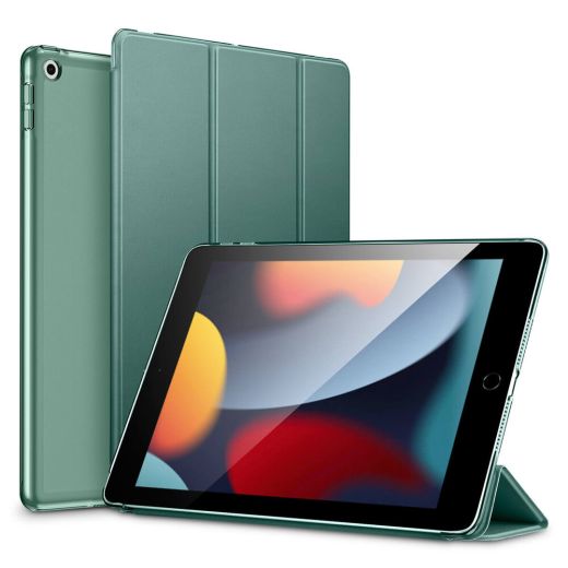 Чехол-подставка ESR Ascend Trifold Hard Dark Green для iPad 10.2 (2021 | 2020 | 2019)