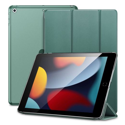 Чехол-подставка ESR Ascend Trifold Hard Dark Green для iPad 10.2 (2021 | 2020 | 2019)
