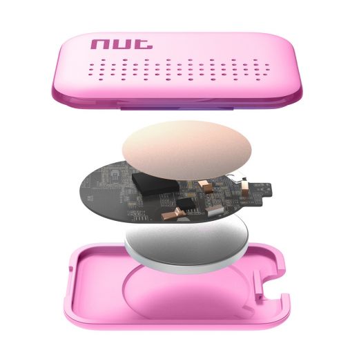 Брелок Nut Mini Smart Tracker Cherry Pink для пошуку речей