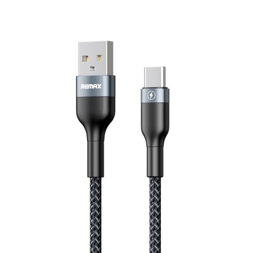 Кабель Remax Sury 2 USB 2.0 to Type-C 2.4A 1m Black (RC-064a-b)