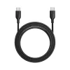 Кабель Pitaka Flex Braided USB-C to USB-C Cable 1м Black (FB2301B)