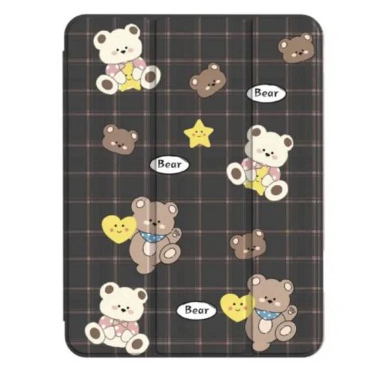 Чохол-підставка Mutural Xing Yi Case Bear Black для iPad Air 11” M3 | M2 (2025 | 2024)