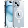 Прозорий чохол Space Case with MagSafe Clear для iPhone 15 Plus