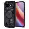 Прозорий чохол Spigen Ultra Hybrid MagSafe Zero One Black для Google Pixel 9a (ACS09044)