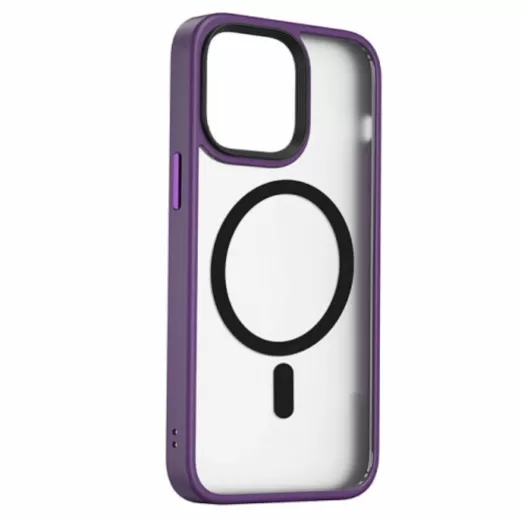 Чехол Wiwu Protective with Magsafe FGG-011 Purple для iPhone 15 Plus