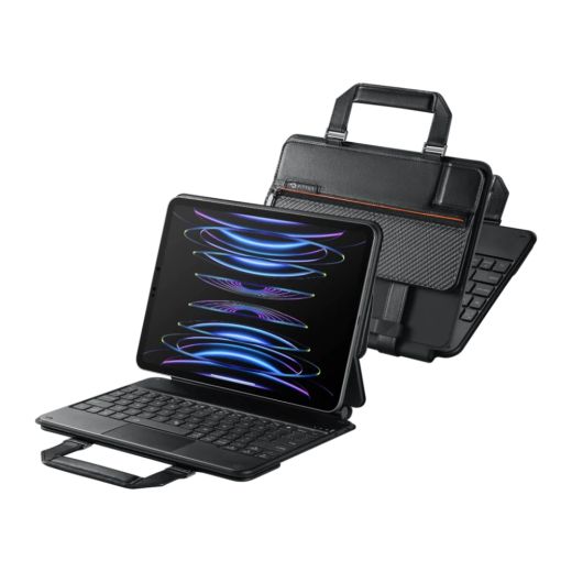 Чехол-клавиатура Pitaka FlipBook Case with Keyboard Black для iPad Pro 12.9" M1 | M2 Chip (2021 | 2022)