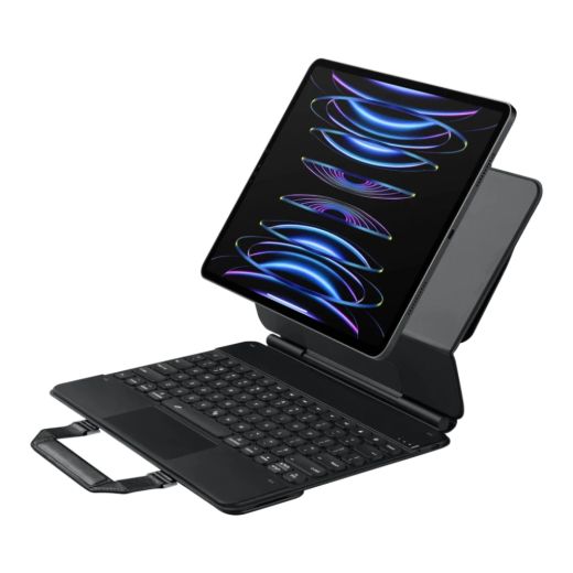 Чехол-клавиатура Pitaka FlipBook Case with Keyboard Black для iPad Pro 12.9" M1 | M2 Chip (2021 | 2022)
