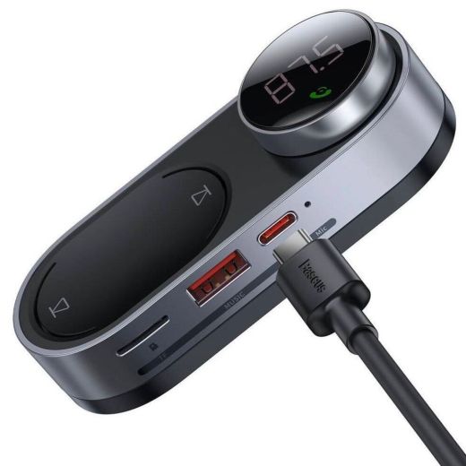 FM-модулятор Baseus Solar Car Wireless MP3 Player (CDMP000001)