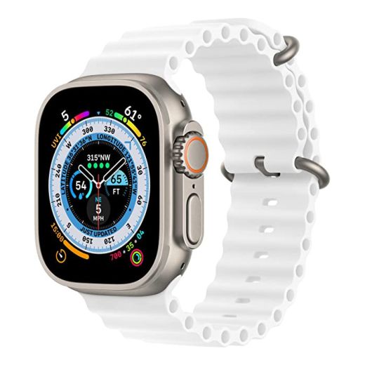 Ремешок CasePro Ocean Band White для Apple Watch 49mm | 45mm | 44mm