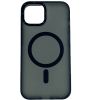 Чехол CasePro Frosted with MagSafe Black для iPhone 16 Pro