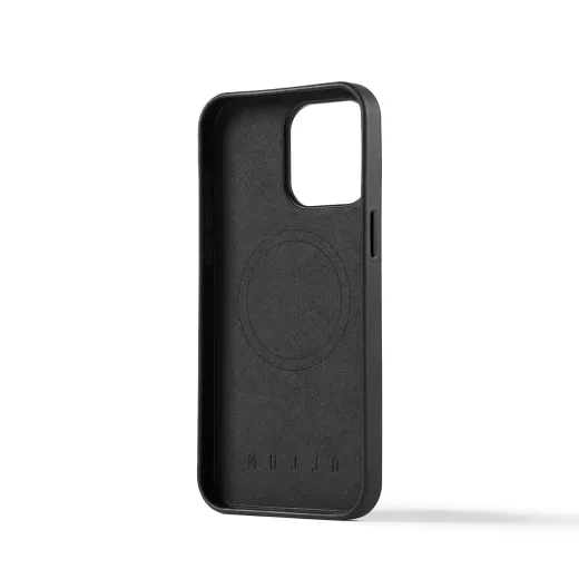 Кожаный чехол Mujjo Full Leather Case Black для iPhone 15 Pro Max