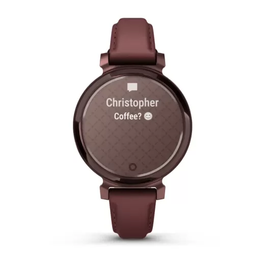 Смарт-годинник Garmin Lily 2 Classic Dark Bronze with Mulberry Leather Band (010-02839-03)