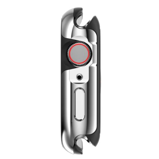Чехол SwitchEasy Odyssey Glossy Edition Aluminum Alloy Flash Sliver для Apple Watch 9 | 8 | 7  45mm (GS-107-231-285-112)