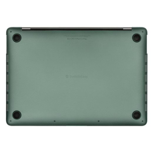 Чехол-накладка Switcheasy Touch Protective Green для MacBook Air 13.6" M2 | M3 (2023 | 2024) (SMB136059GN22)
