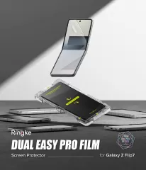 Защитная пленка Ringke Screen Protector | Dual Easy Pro Film (2 Pack) для Galaxy Z Flip 7