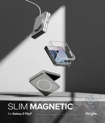 Прозорий чохол Ringke Slim Magnetic Case Clear для Galaxy Z Flip 7