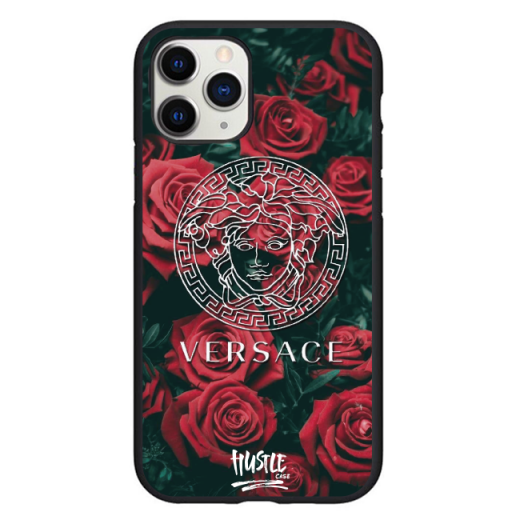 Чехол Hustle Case Versace Black для iPhone 13 Pro