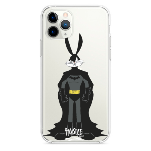 Прозорий чохол Hustle Case Bucks Bunny Batman Clear для iPhone 13 Pro