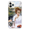 Прозрачный чехол Hustle Case Girlfriend 2 Clear для iPhone 13 Pro Max