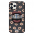 Чехол Hustle Case Lips Black для iPhone 13 Pro Max