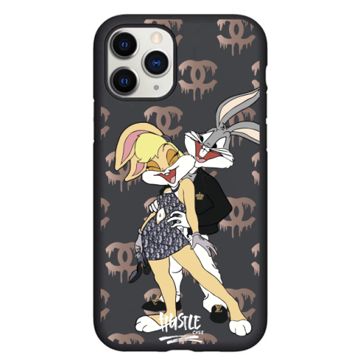 Чохол Hustle Case Bucks Bunny Love Black для iPhone 13 Pro Max