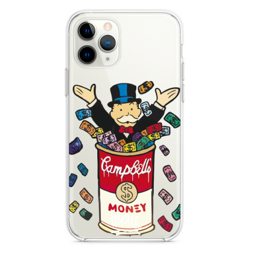 Прозорий чохол Hustle Case Monopoly Boom Clear для iPhone 13 Pro