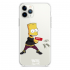 Прозрачный чехол Hustle Case Simpsons Bart Gun Clear для iPhone 13 Pro
