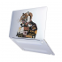 Чехол-накладка Hustle Case Tiger Matte Clear для MacBook Pro 13" (M1| M2 | 2020 | 2022)