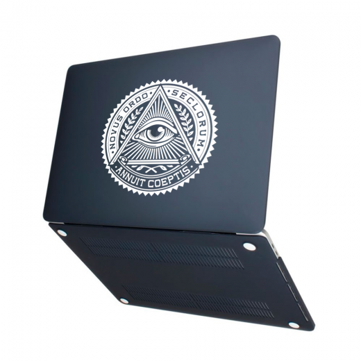 Чехол-накладка Hustle Case Mason Eye Black для MacBook Pro 13" (M1| M2 | 2020 | 2022)