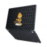 Чохол-накладка Hustle Case Garfield Black для MacBook Pro 13" (M1| M2 | 2020 | 2022)
