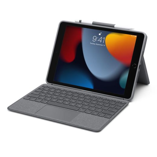 Чехол-клавиатура с тачпадом Logitech Combo Touch Keyboard Case with Trackpad для iPad (9th generation)