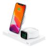 Беспроводная зарядка Belkin 3-in-1 Wireless Charger White для iPhone | Apple Watch | AirPods (WIZ004ttWH)