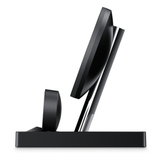 Бездротова зарядка Belkin 3-in-1 Wireless Charger Black для iPhone | Apple Watch | AirPods (WIZ004ttBK)